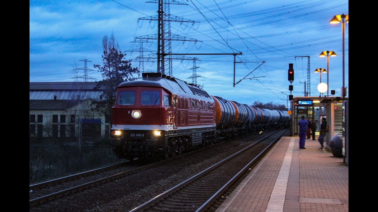 EBS 232 690-8 mit Leer Kessel durch Dresden Zschachwitz