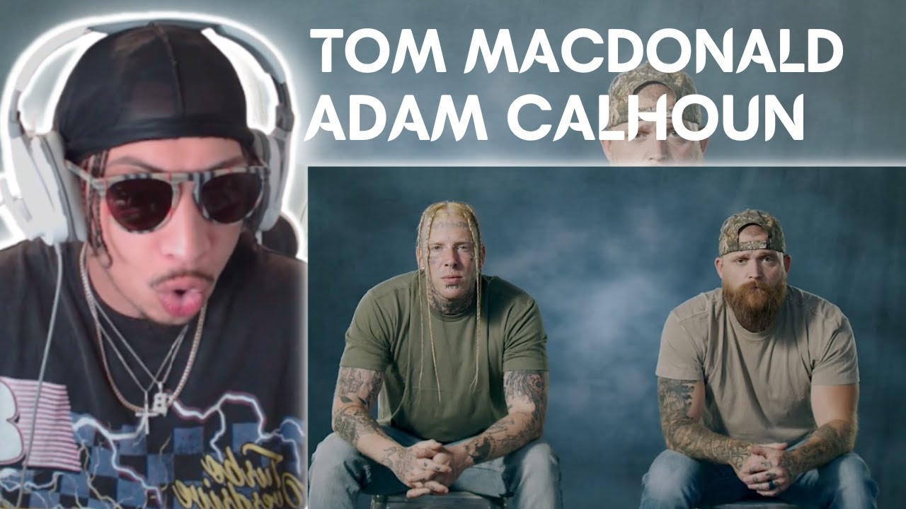 FIRST TIME HEARING | Tom MacDonald & Adam Calhoun - Race war | REACTION #hog