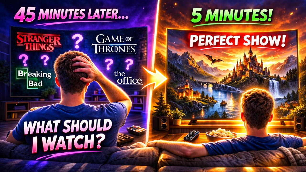 How I FINALLY solved the “What should I watch?” problem.