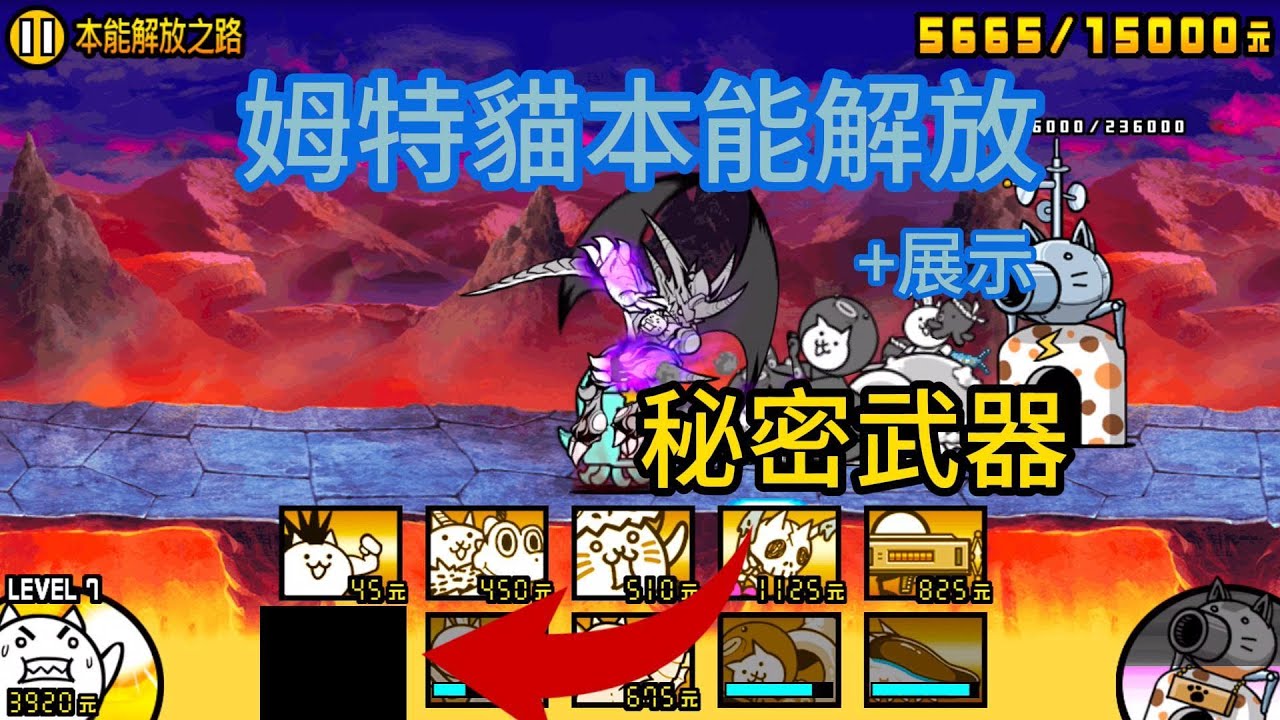 姆特貓爆波本能解放 + 爆波姆特展示 甚麼居然有放這隻?!
