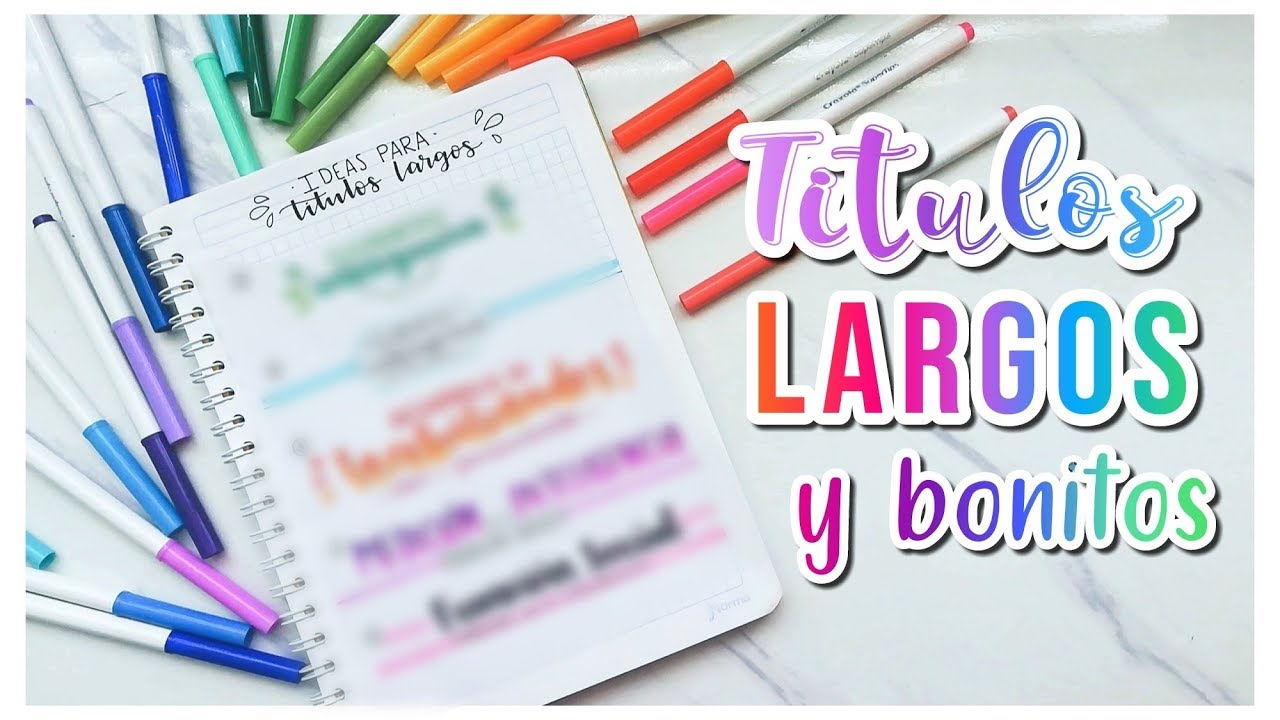TÍTULOS LARGOS Y BONITOS! Apuntes bonitos - DanielaGmr ♥
