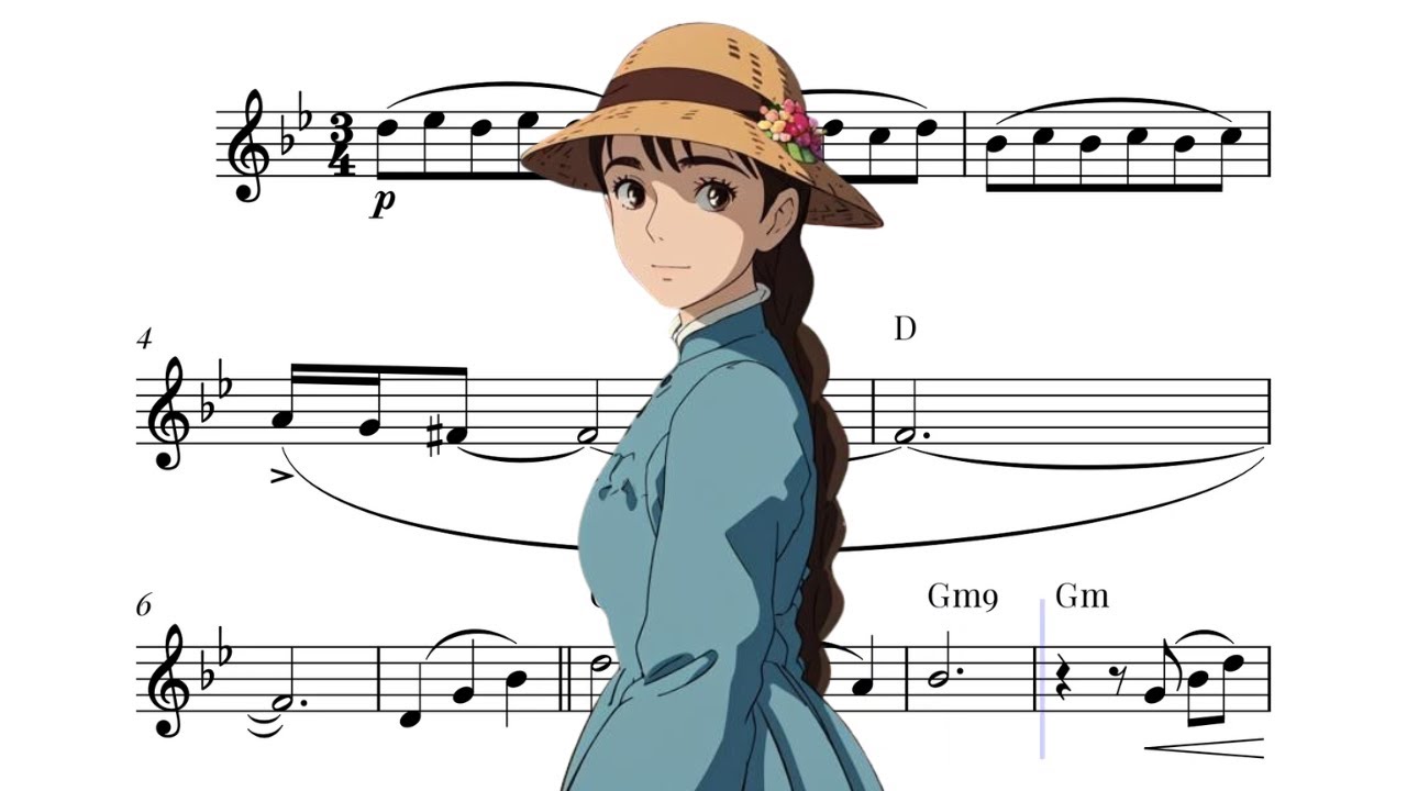 Merry-Go-Round of Life by Joe Hisaishi - FLUTE Sheet Music