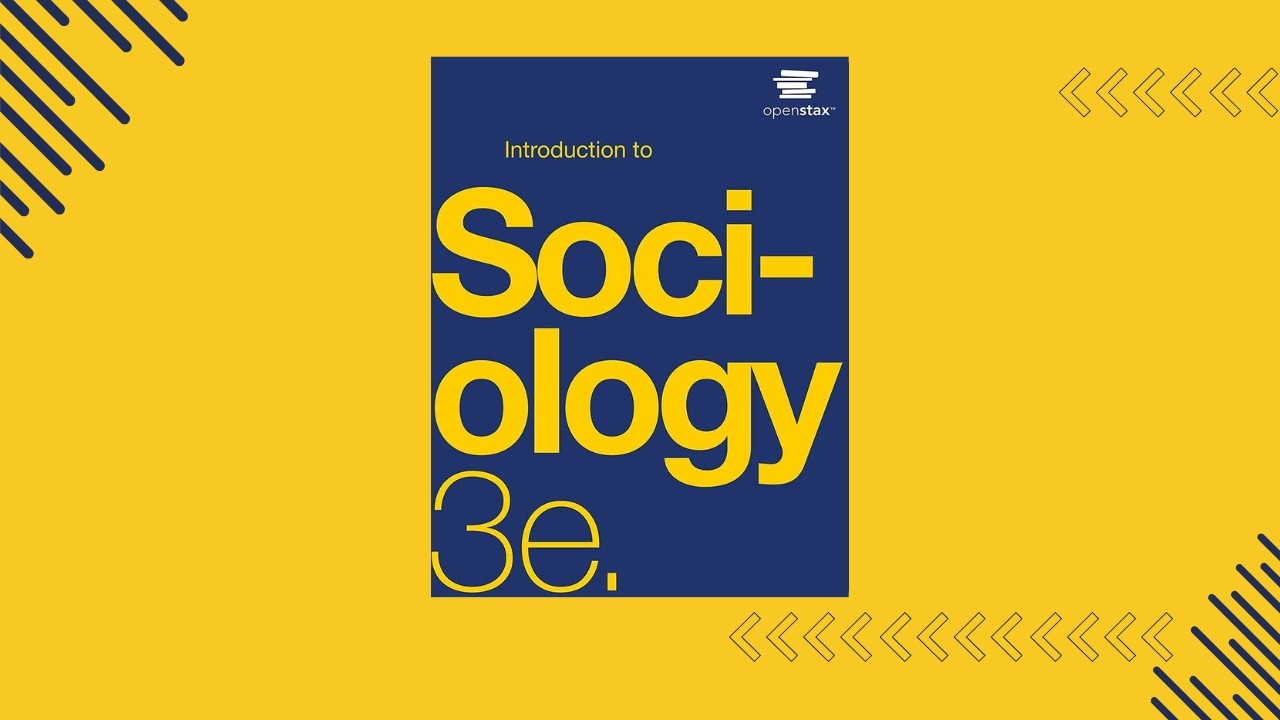 OpenStax Sociology 3e Chapter 1 (Mini Lecture): An Introduction to Sociology