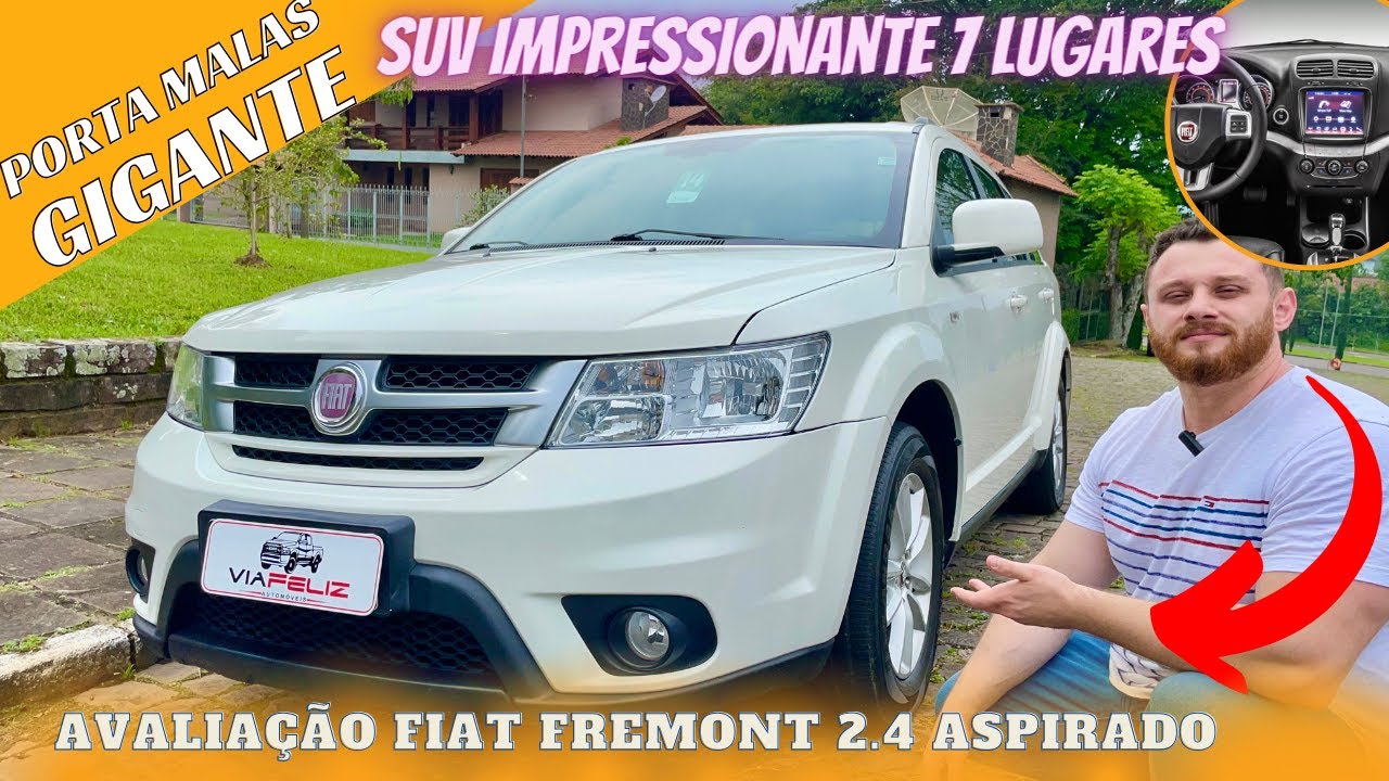 Fiat Freemont 2014 2.4  - MELHOR 7 LUGARES POR 65 MIL, mas o consumo assusta! É SUV OPALA kkkkkkk