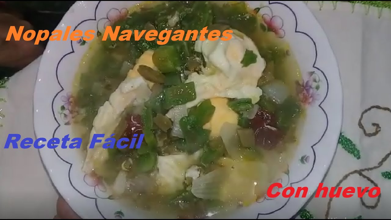 Cómo preparar Nopales Navegantes │Receta│La Carcaña en tu cocina