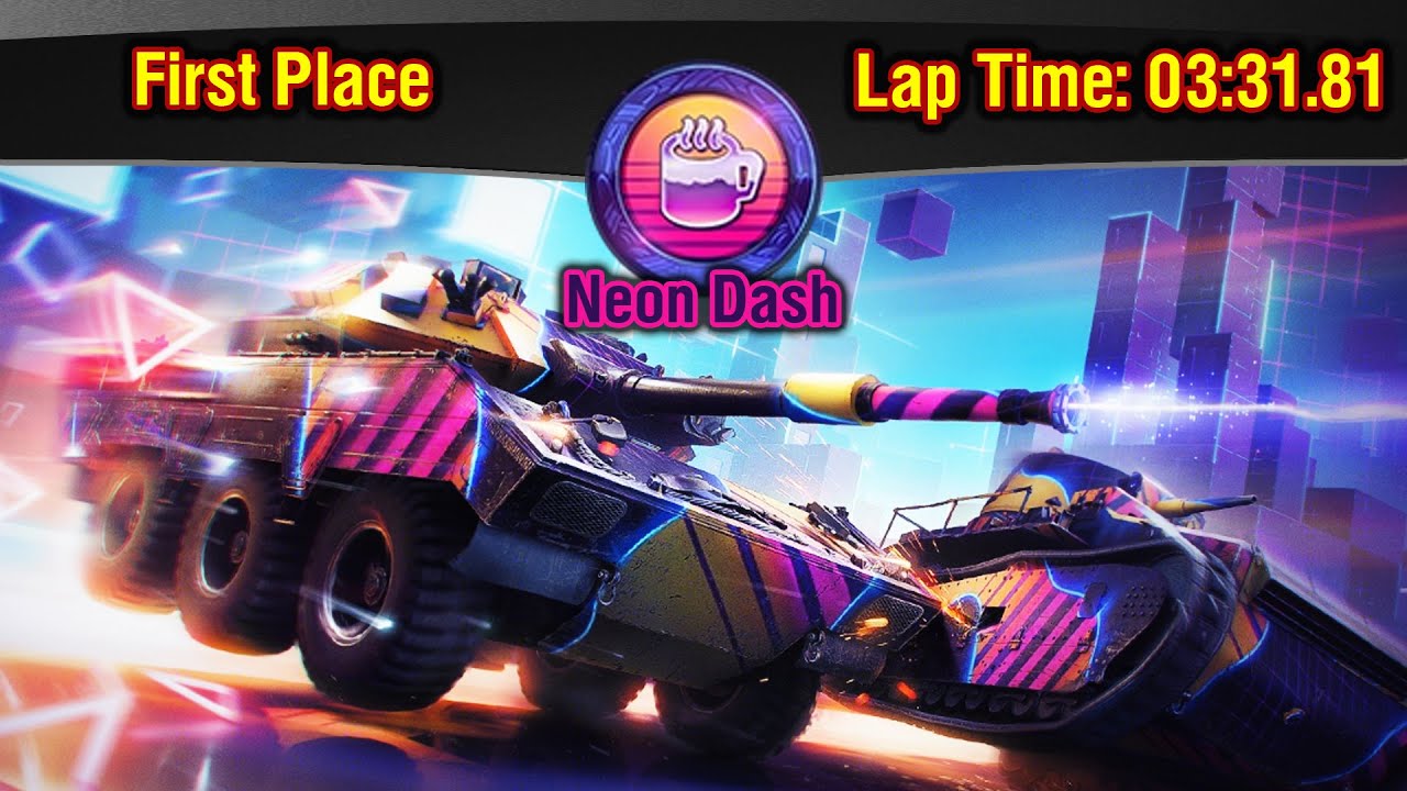 World of Tanks || NEON DASH - First Place - Squall