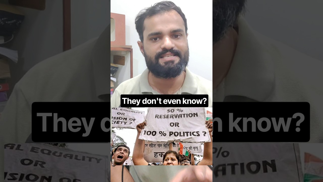 Anti-Reservation Protest: What Are the Five Demands? #reservation #jantarmantarprotest #shorts