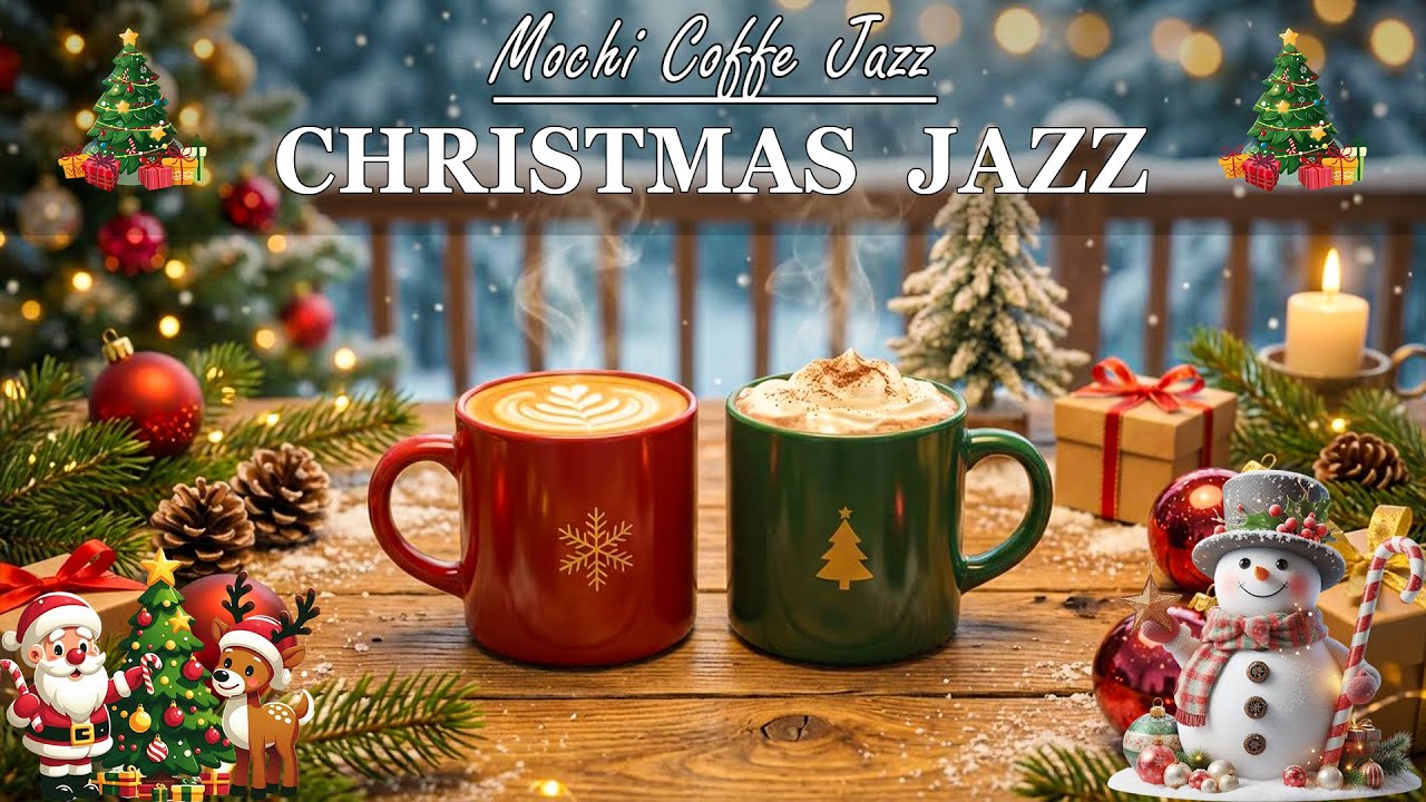 Christmas Jazz Music 2026 🎄☕ Happy Bossa Nova Christmas Instrumental for Study, Work & Holiday Rela
