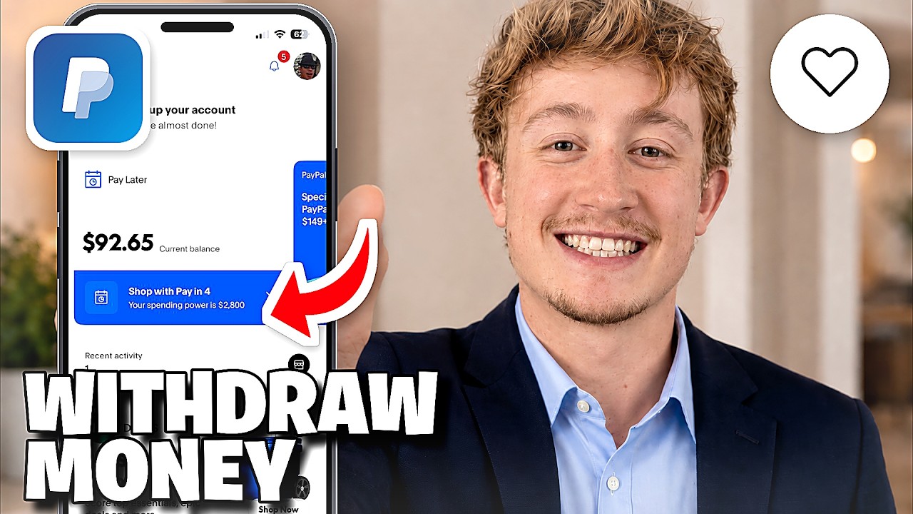 How To Withdraw Money From PayPal Account To Bank Account - Full Guide