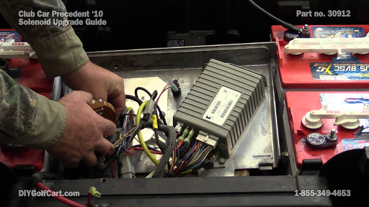 Club Car Precedent Heavy Duty Solenoid Upgrade | How to Install on Golf Cart