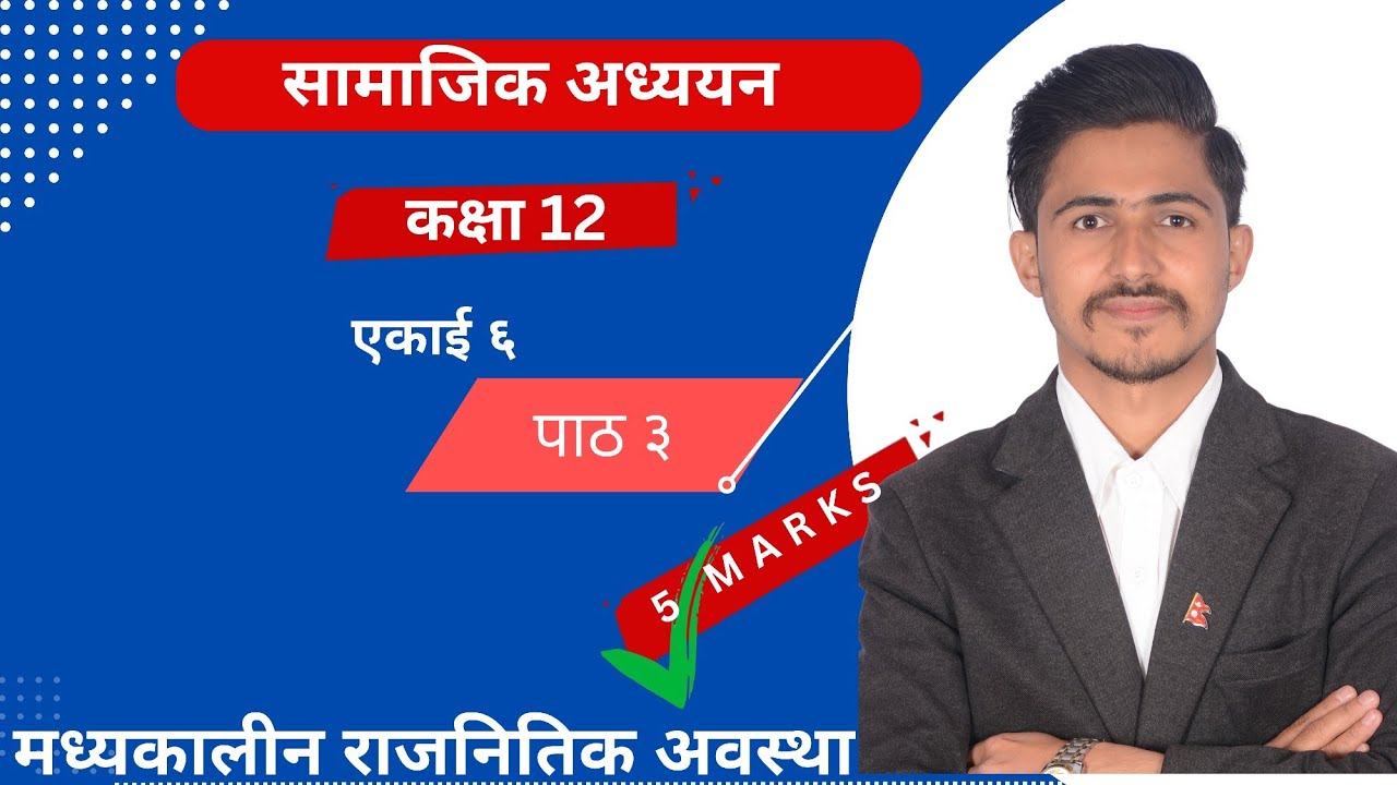 Class 12 Social Studies // कक्षा १२ सामाजिक अध्ययन एकाइ ६, पाठ ३ मध्यकालीन राजनीतिक अवस्था 
