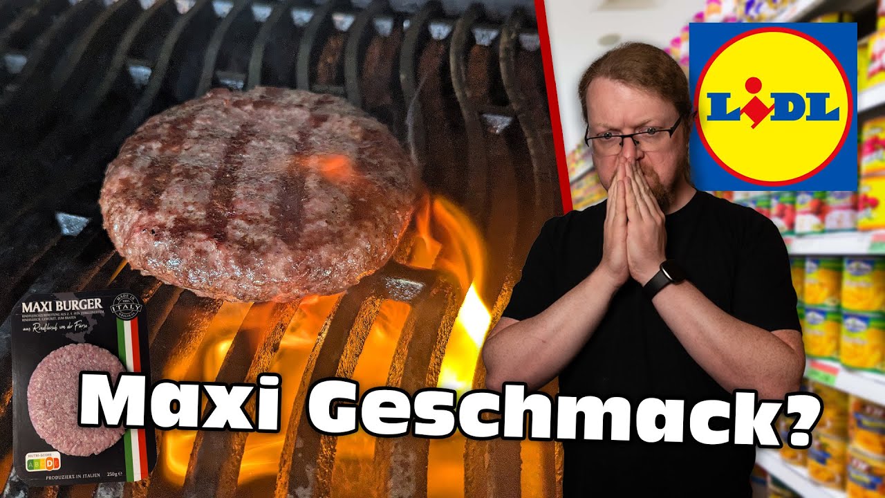 LIDL - Maxi Burger | Burgerpatty von der Färse