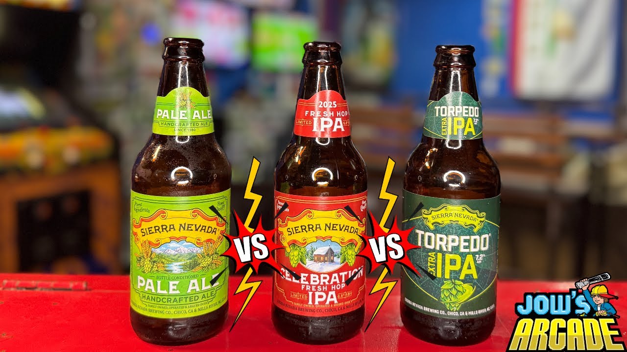 Sierra Nevada Side By Side (By Side) — Sierra Nevada Pale Ale против Celebration против Torpedo