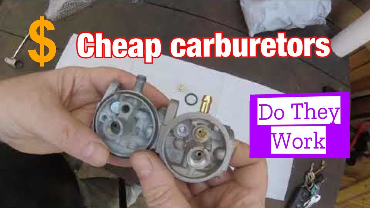 $ CHEAP $ AFTERMARKET CARBURETORS DO THEY WORK!!  REVIEW.
