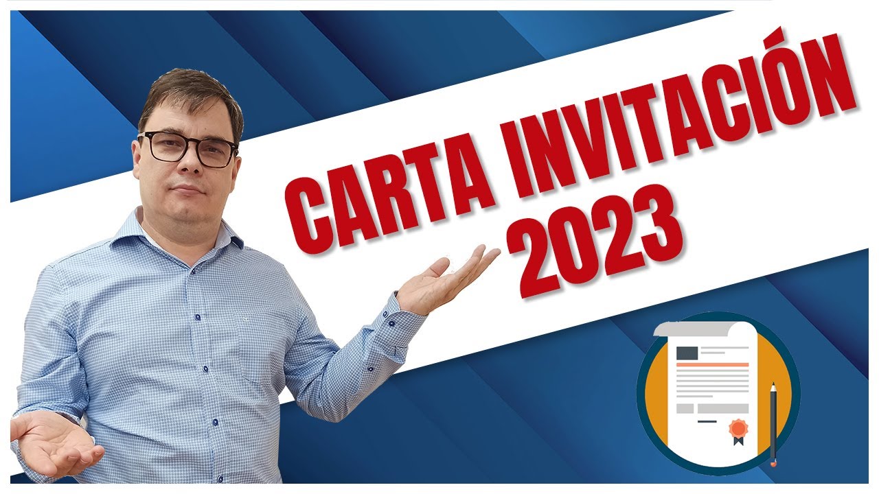 Solicitar Carta de Invitación en España en 2023 📄✈️