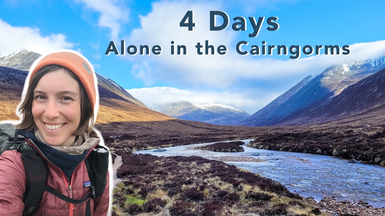 Solo Hiking One of Scotland's MOST ICONIC Trails (pt. 1) || Lairig Ghru | Corrour Bothy