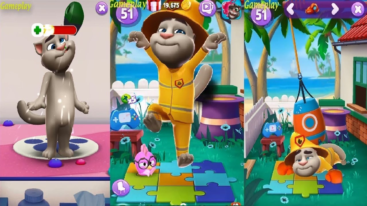 My Talking Tom 2 - Android Gameplay HD #20