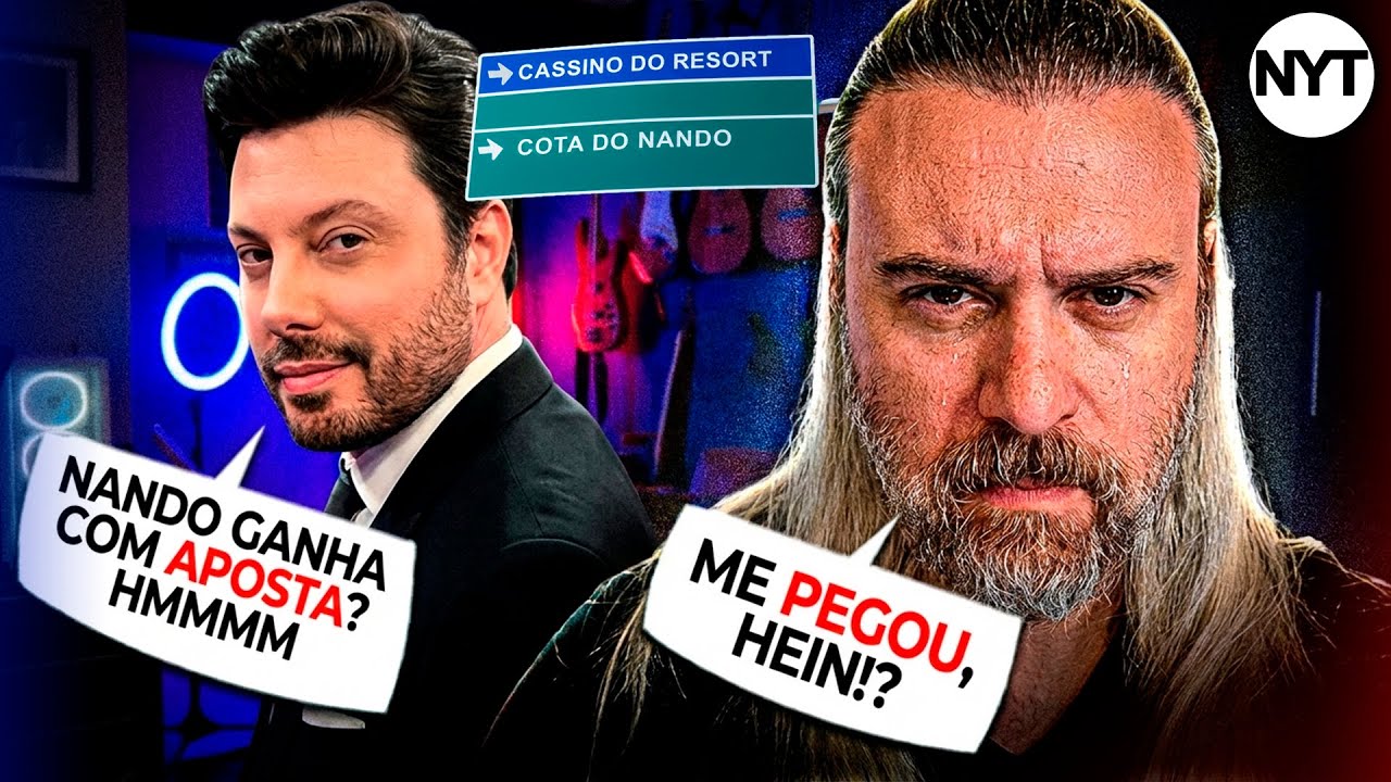 Danilo Gentili zoa Nando Moura após CASSINO ser descoberto em resort