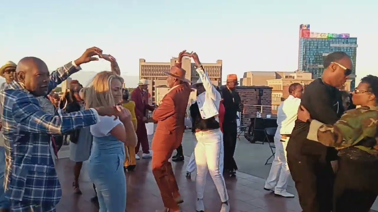 First Friday's on the rooftop is back. Detroit Ballrooming and Chicago stepping.