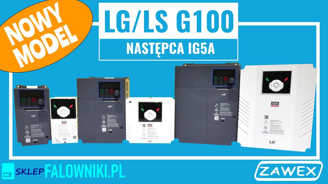 Falownik LG/LS G100 – czy to godny następca iG5a? Poznaj różnice ! sklepfalowniki.pl