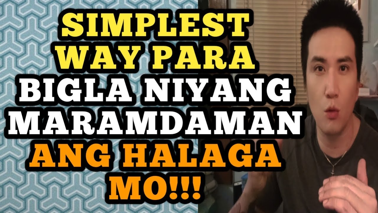 Simple way para bigla niyang maramdam ang halaga mo .1371