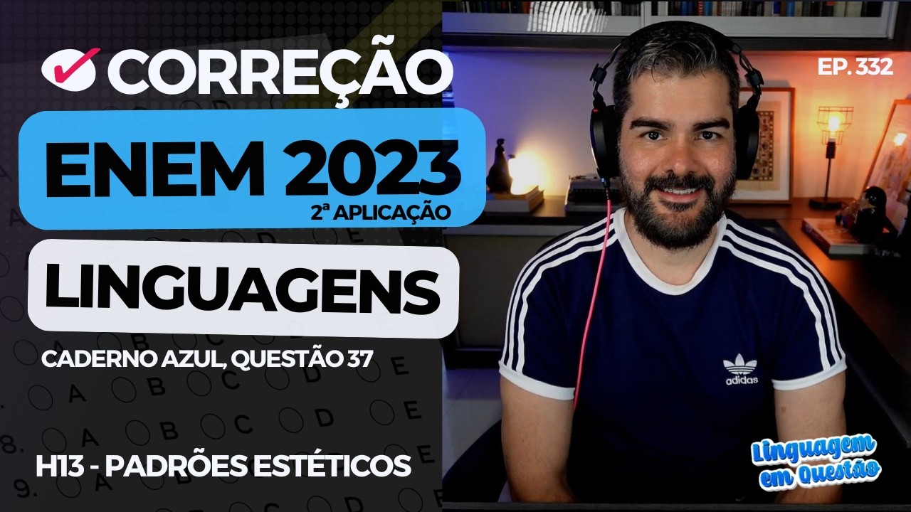 ENEM 2023 2ª aplicação: Kandinsky (H13 | Padrões estéticos | Caderno azul, 37)