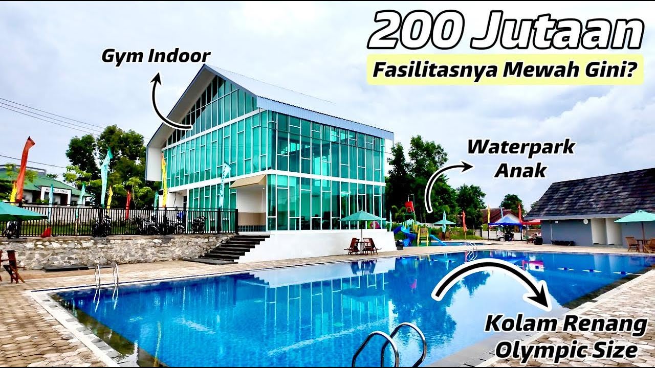 Rumah Murah 200 Jutaan Fasiitasnya Boleh Semewah ini ? Lokasinya cuma 5 menit dari stasiun kereta
