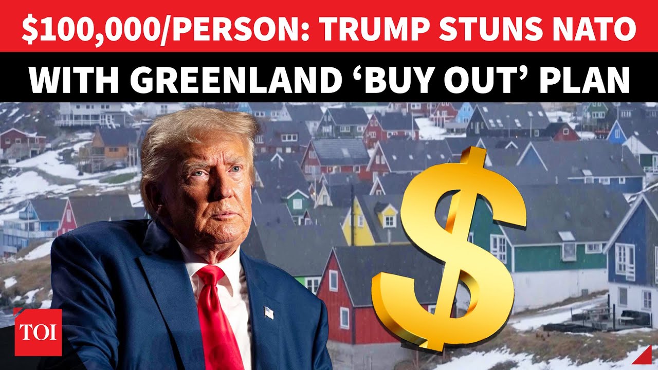 NATO SHOCKED As Trump ‘Offers Greenland $60,00,000,000’ To Break Away From Denmark & Join US