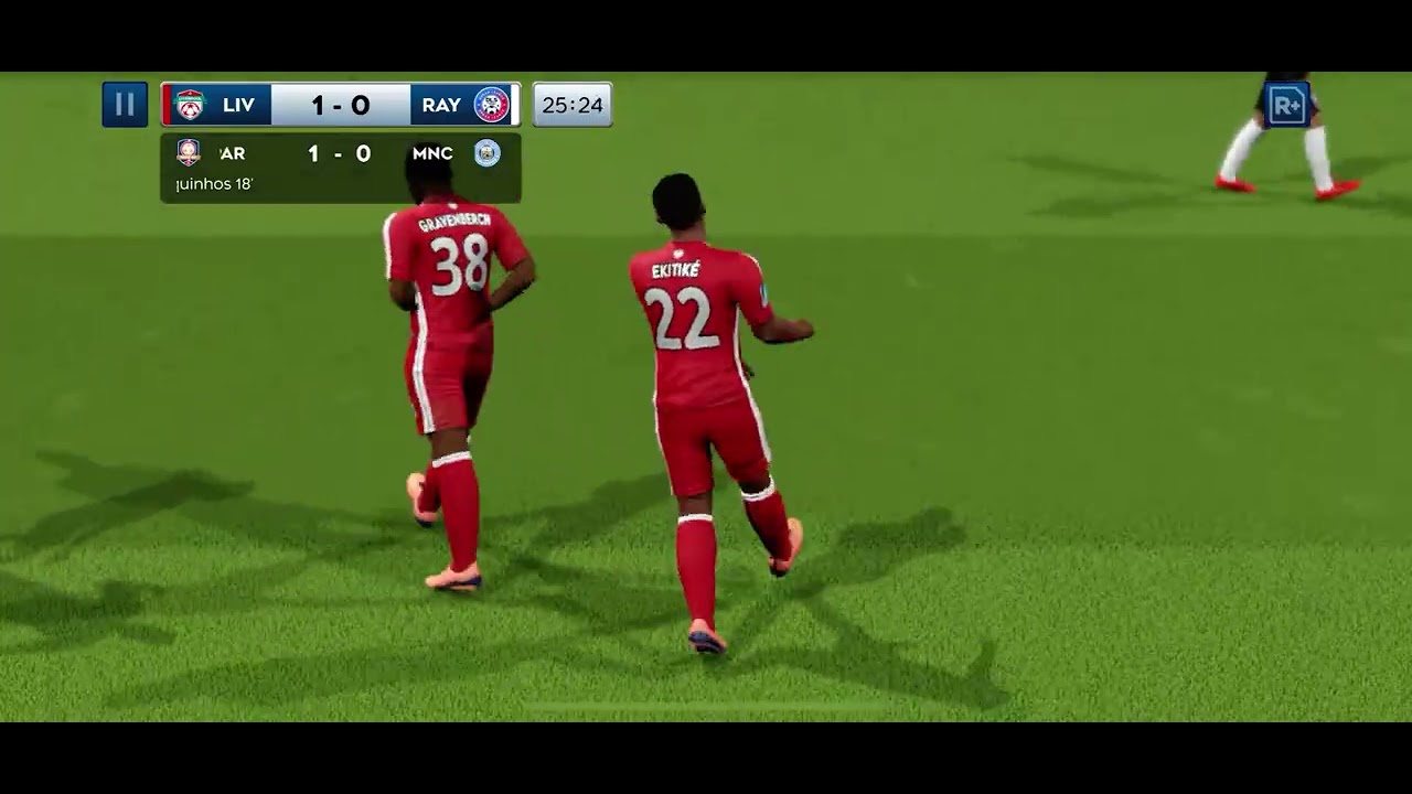 JOGO RAY VS LIVERPOOL ⚽️ PARTE 1 