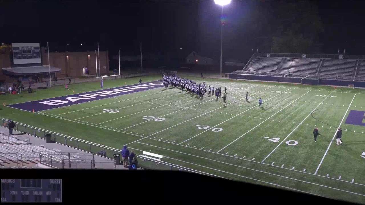 Barberton vs. Tallmadge High Varsity Mens' Football