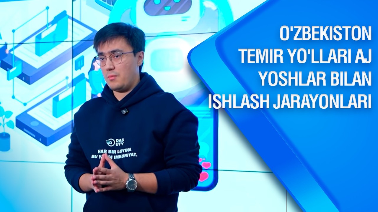 O'zbekiston temir yo'llari АJ yoshlar bilan ishlash jarayonlari | Yoshlar siyosati amalda 23.02.2026