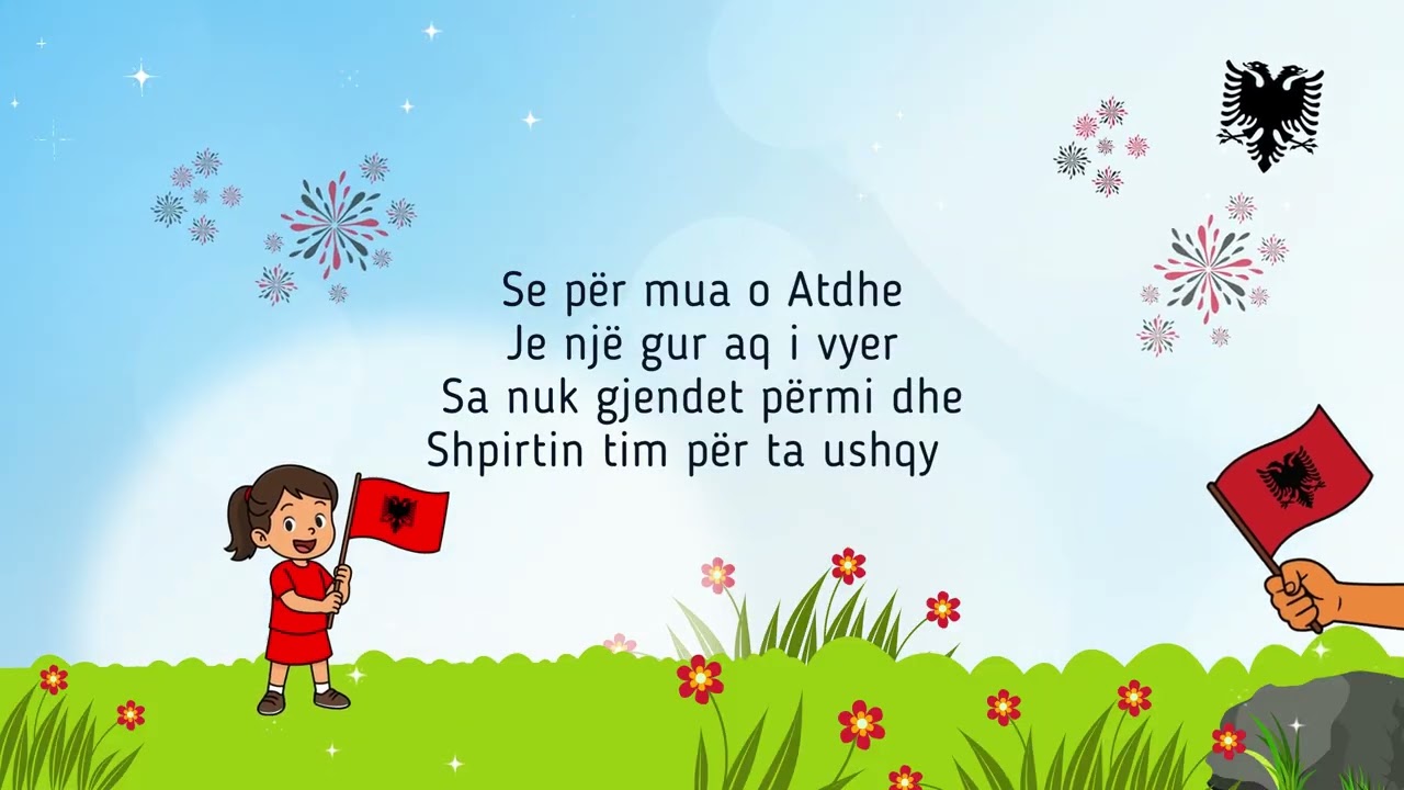 Atdheu i Bukur &ndash; K&euml;ng&euml; e Bukur p&euml;r F&euml;mij&euml; me G&euml;zim dhe Dashuri p&euml;r Shqip&euml;rin&euml; 🎶