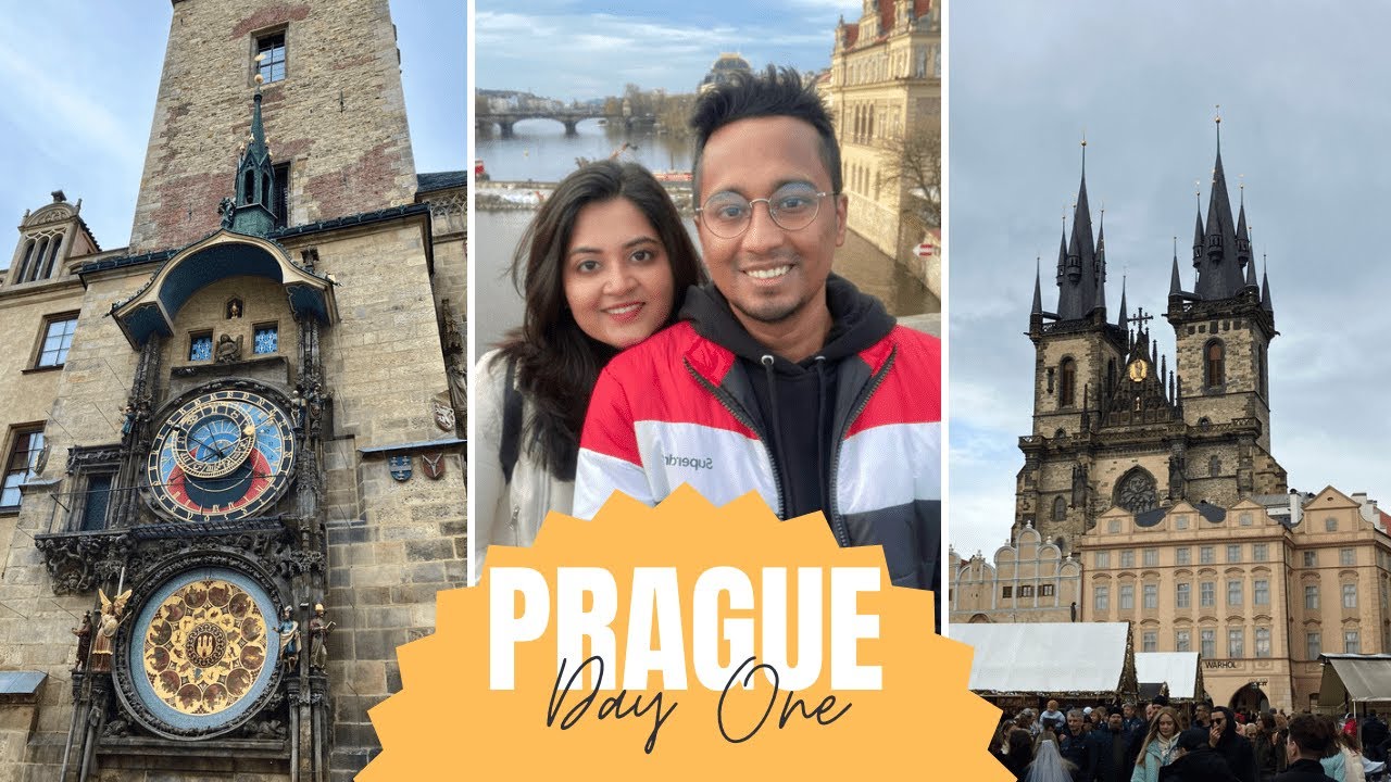 Prague - Czech Republic || Charles Bridge || Astronomical Clock || Bengali Vlog || Day 1