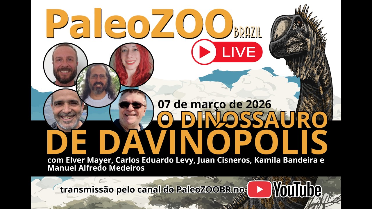 PALEOZOOBR LIVE: O DINOSSAURO DE DAVINÓPOLIS