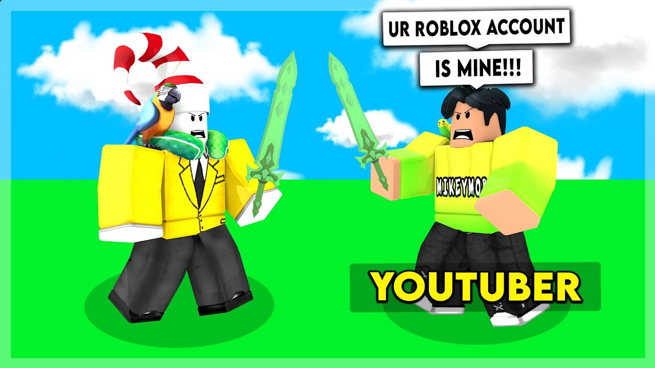 I 1v1’d A YouTuber For HIS ACCOUNT.. Then THIS HAPPENED! (Roblox Bedwars)