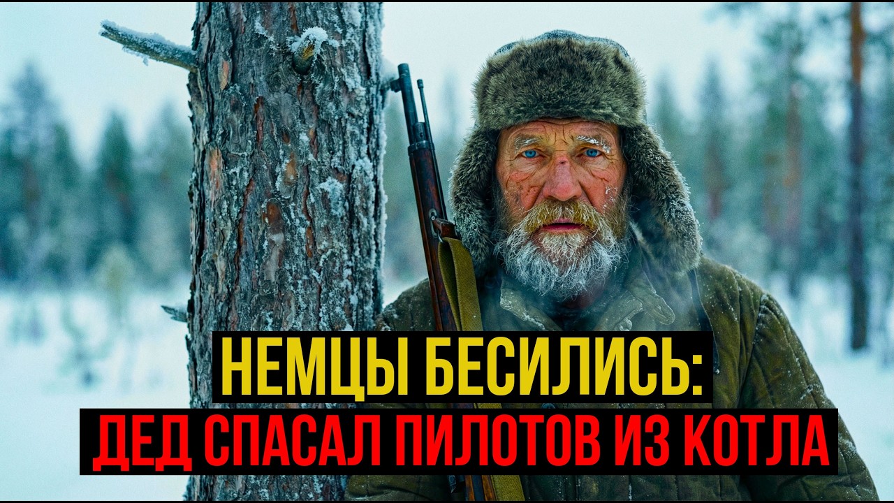 Гестапо арестовало всю деревню из-за этого старика. 72-летний дед прятал сбитых лётчиков у немцев