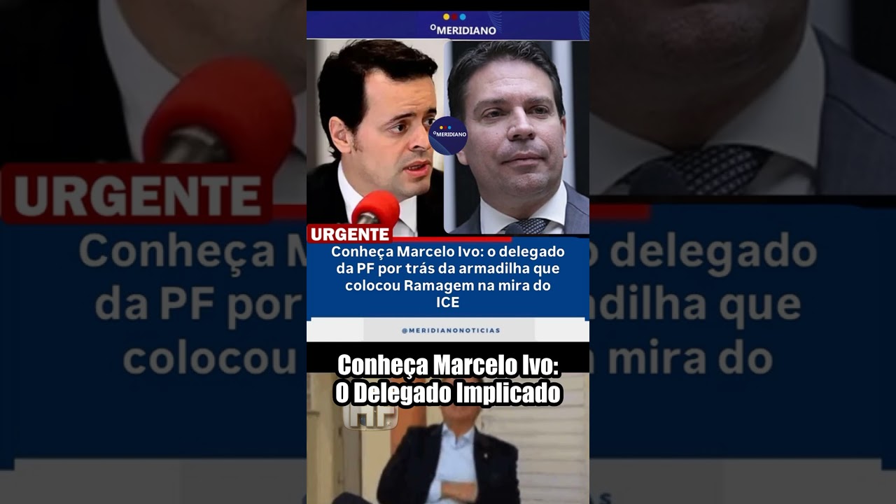 Delegado Marcelo Ivo: a mente por tr&aacute;s da pris&atilde;o de Ramagem no ICE! 🚨