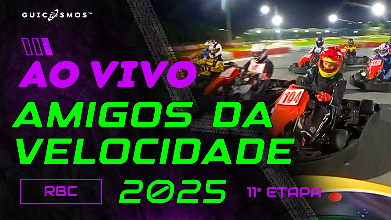 🎥🏁 AO VIVO: 11ª ETAPA – CAMPEONATO AMIGOS DA VELOCIDADE | TEMPORADA 16 🏎🔥