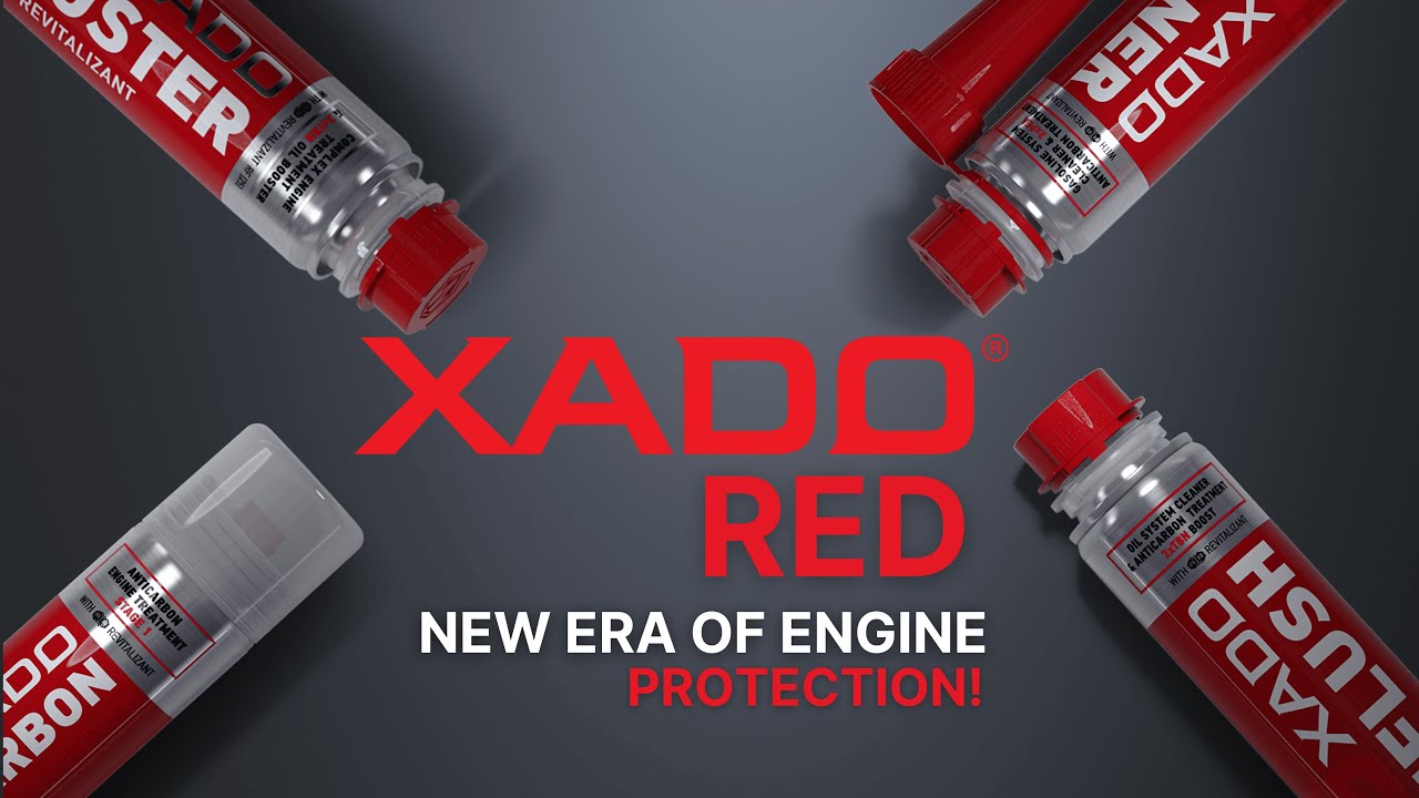 XADO RED SERIES &mdash; the new era of engine care!