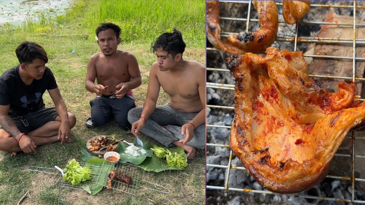 មកស្រែអាំងពោះជ្រូកទៀតហើយ🤤