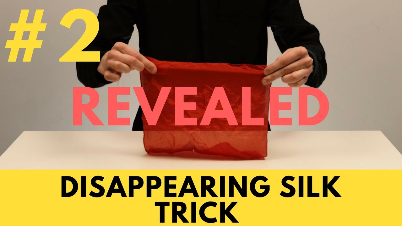 Disappearing Silk Trick - How to do it? | magic - tutorials