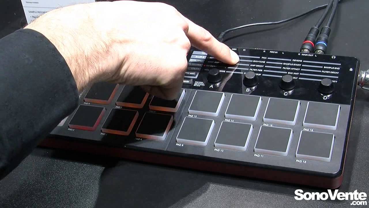 Akai MPX 16 - Musikmesse 2014