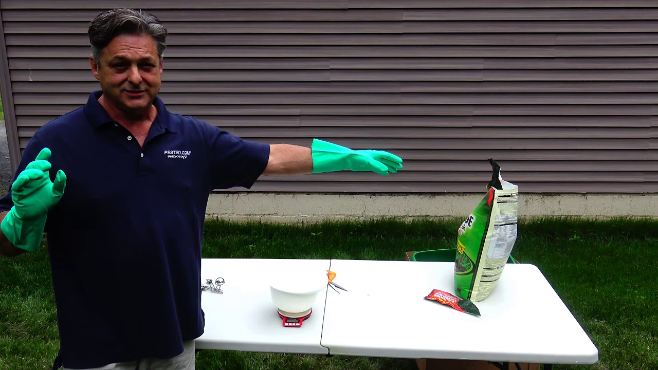 Granular Pesticide Application on Turf