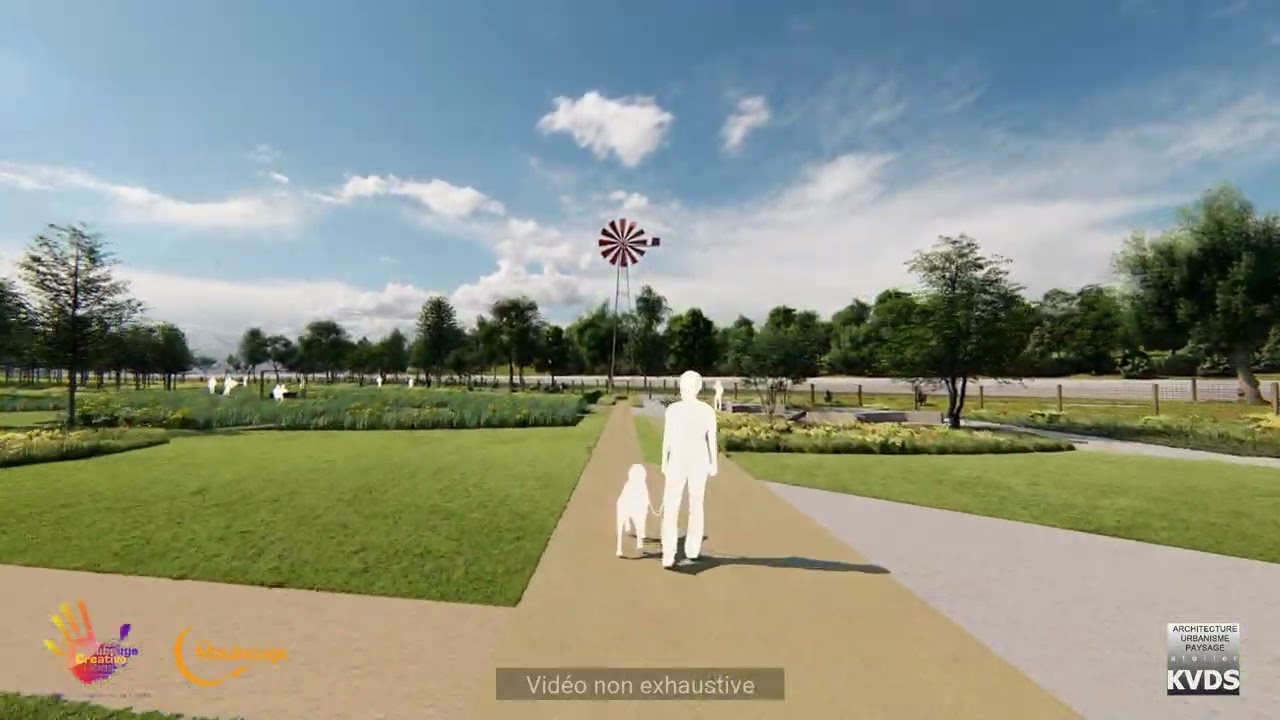Projet parc urbain - Pôle gare Maubeuge