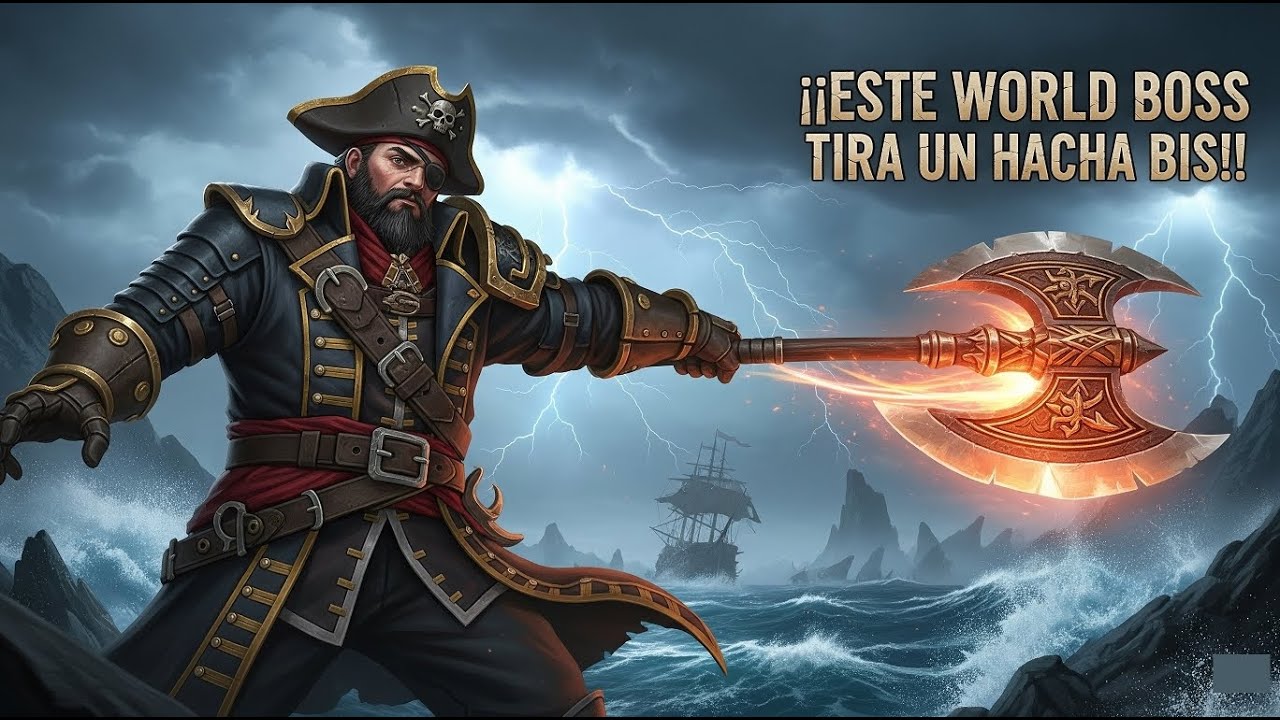 ¡¡ESTE WORLD BOSS TIRA UN HACHA BIS!! | NEW WORLD: AETERNUM