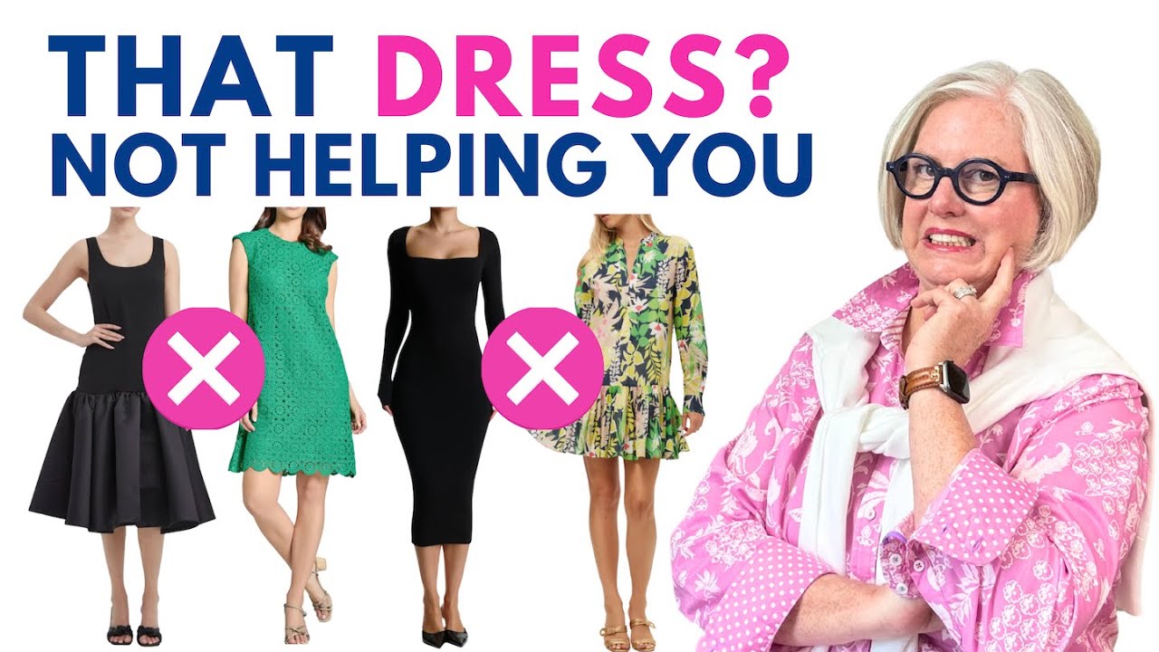 Over 50? STOP Wearing the WRONG Dress for Your Body!