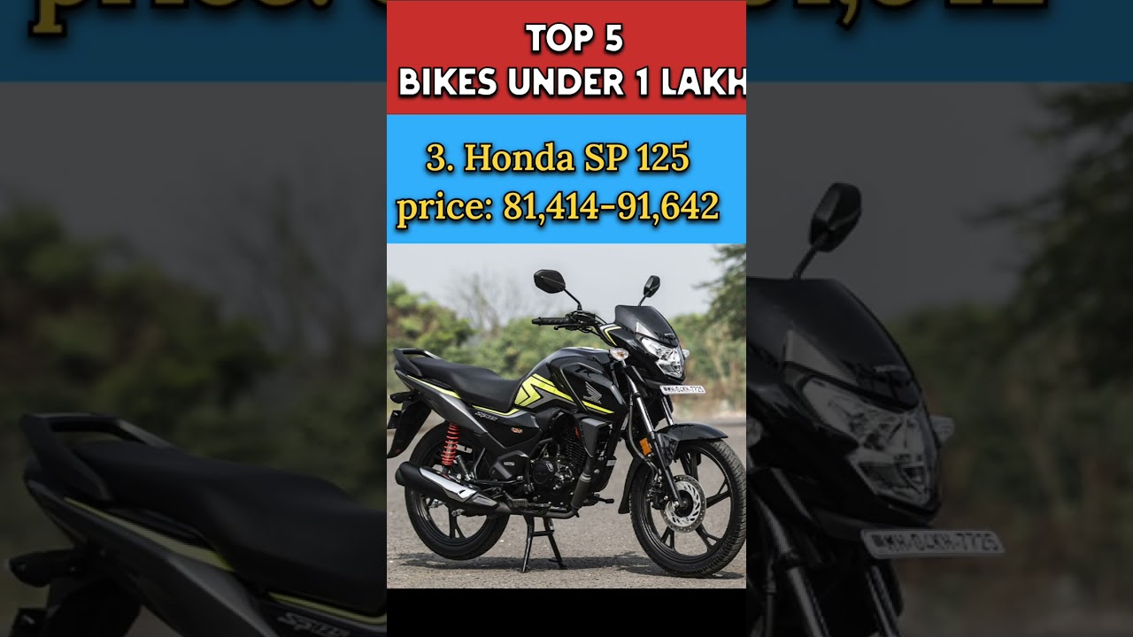 Top 5 Best Bike under 1 lakh 🔥 #viral #bike #trending #motovlog