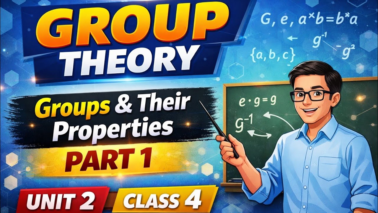 (4)Groups & Properties Explained | Unit 2 Part 1 | Class 4
