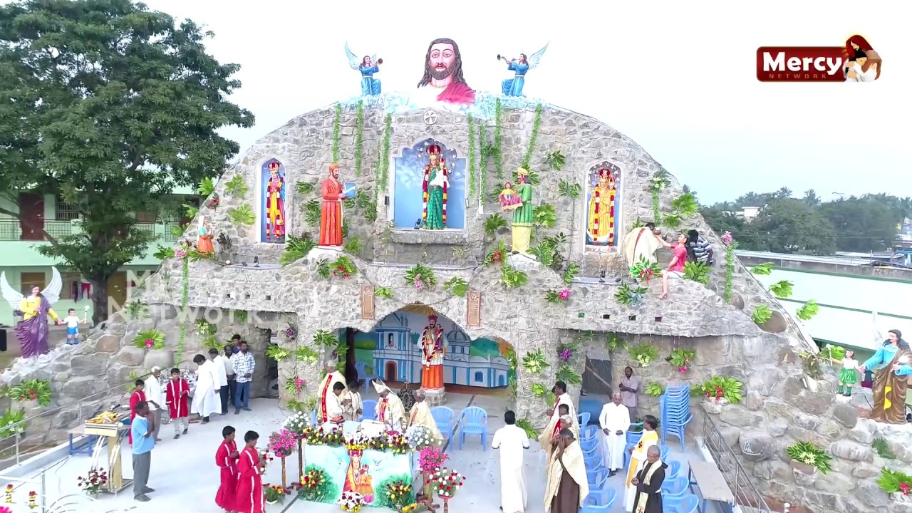 Konankuppam | Blessing of the New Grotto | கோணான்குப்பம் புதிய மாதா கெபி