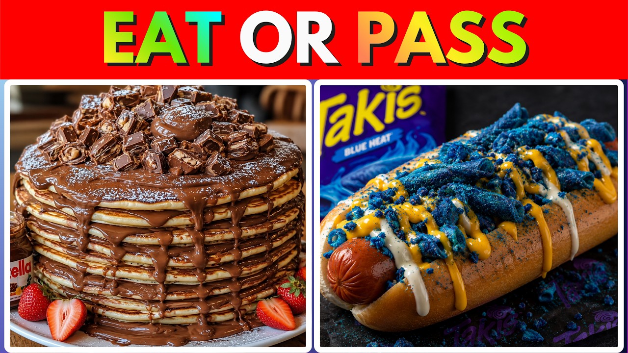 EAT OR PASS: The Most Satisfying Food Challenge | Would You Rather Eat This?